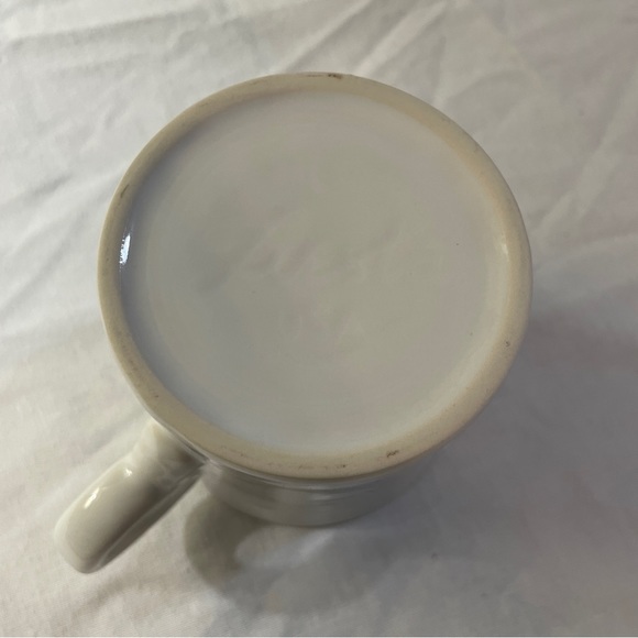Fiesta Fiestaware USA Ring Loop Handle Mug in White - Picture 3 of 6